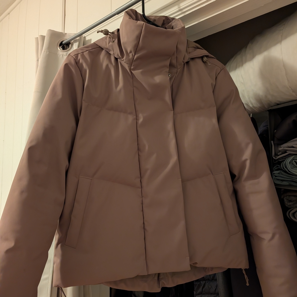 Frank & Oak Women's Puffer Jacket - Brown